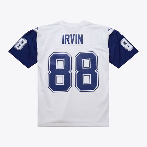 MENS MITCHELL & NESS NFL WHITE JERSEY COWBOYS 1994 MICHAEL IRVIN