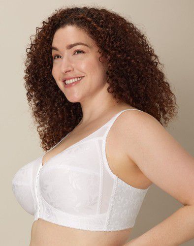 Playtex 18 Hour Easier On Front-Close Wirefree Bra Flex Back Women Comfort Strap