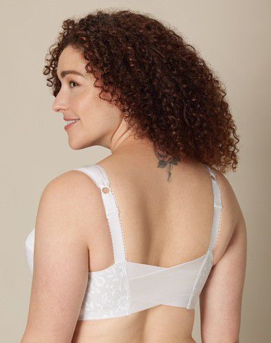 Playtex 18 Hour Easier On Front-Close Wirefree Bra Flex Back Women Comfort Strap