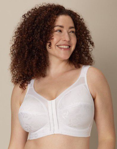 Playtex 18 Hour Easier On Front-Close Wirefree Bra Flex Back Women Comfort Strap