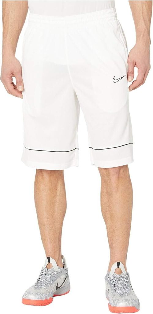 Nike Fastbreak Game White/Black Athleisure Men's Basketball Shorts Size M