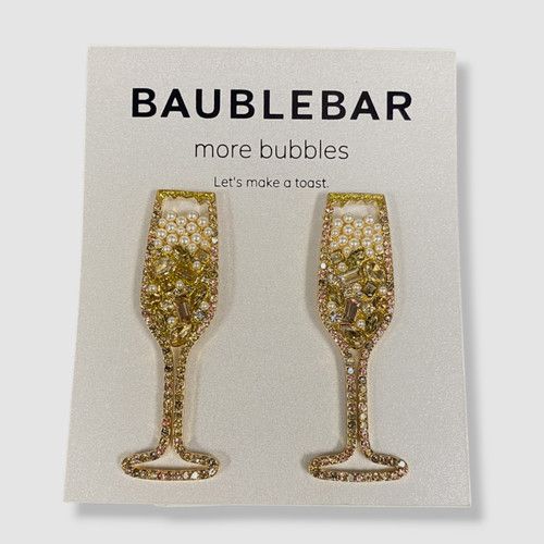 $49 Baublebar Women's Gold Mixed Stones More Bubble Earrings