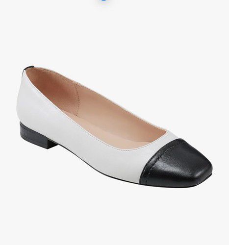 Women's Bandolino Taprinz Ballet Flat  Chic Cream /Black