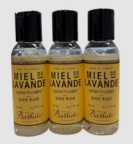 $30 Bastid Unisex Miel de Lavande Body Wash 3-Pack 1.7 oz. | 50 mL