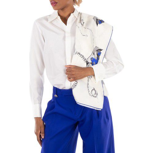 Burberry Knight Hardware Print Silk Scarf Z-FB686