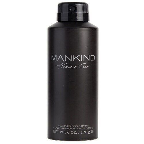 Mankind by Kenneth Cole 6 oz All Over Body Spray for Men Brand New