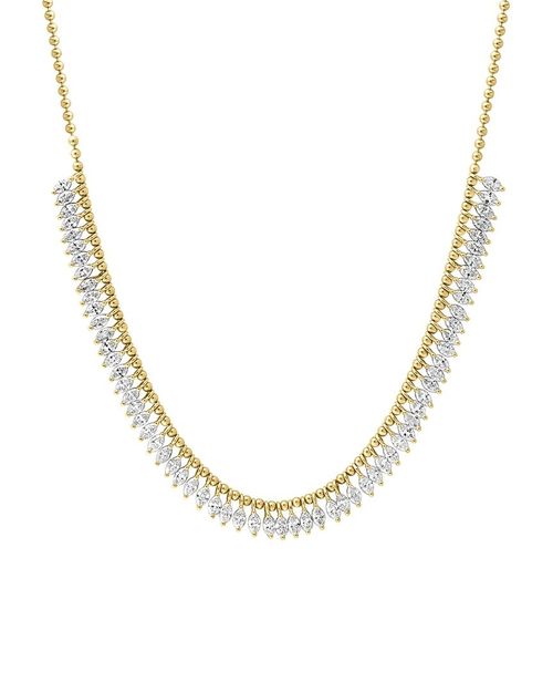 Effy Fine Jewelry 14K 4.90 Ct. Tw. Lab-Grown Diamond Necklace Women's