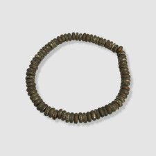 The Monotype Men's Silver Roberto Breaded Stretch Bracelet