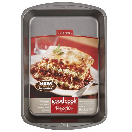 Good Cook 04011 14" x 10" Lasagna & Roast Pan