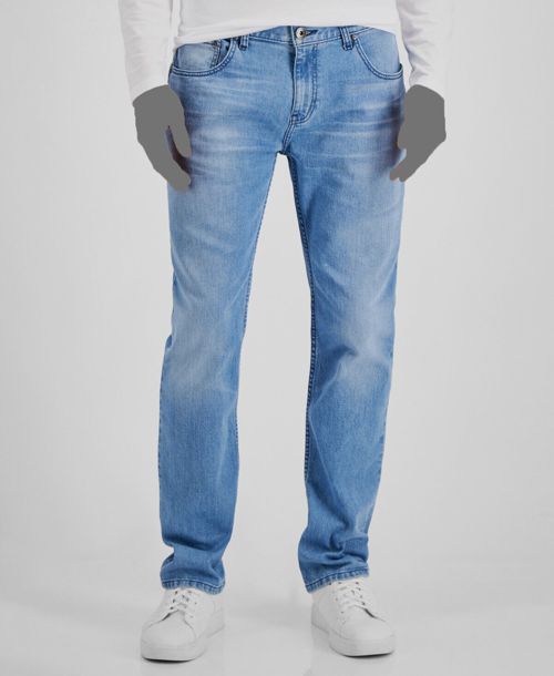 $69 Inc International Concepts Men's Blue Slim Straight Fit Jeans Pants Size 34