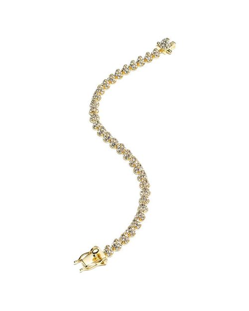 Eddie Borgo 12K Cz Cone Tennis Bracelet Women's