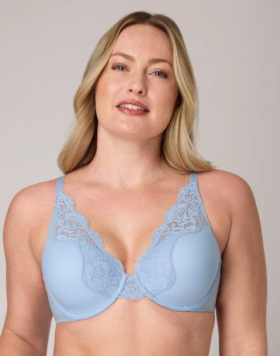 Bali One Smooth U Comfort Stretch Lace Underwire Bra