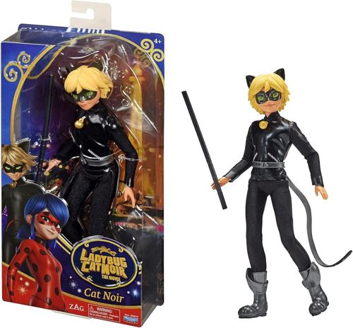 Miraculous Ladybug & Cat Noir Movie Exclusive 11" Cat Noir Action Doll