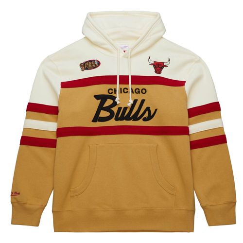 Mens Mitchell & Ness NBA HEAD COACH HOODIE BULLS