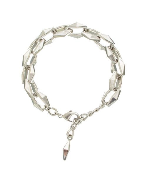 Jimmy Choo Diamond Motif Chain Bracelet Women's