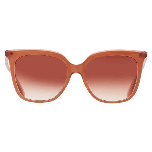 Longchamp Brown Gradient Square Ladies Sunglasses LO728S 207 53 LO728S 207 53