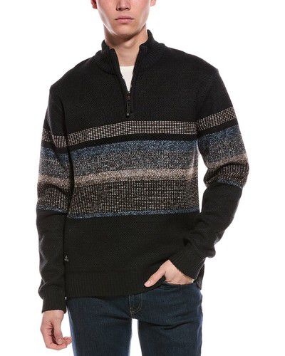Point Zero Semi Fit 1/4-Zip Mock Neck Sweater Men's