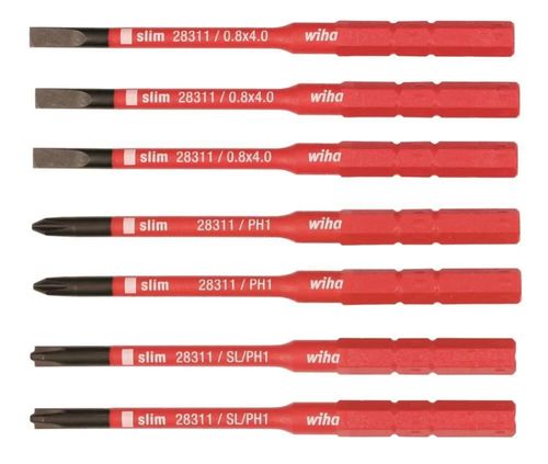 Wiha Insulated Slimline Blade 7 Pc. Set