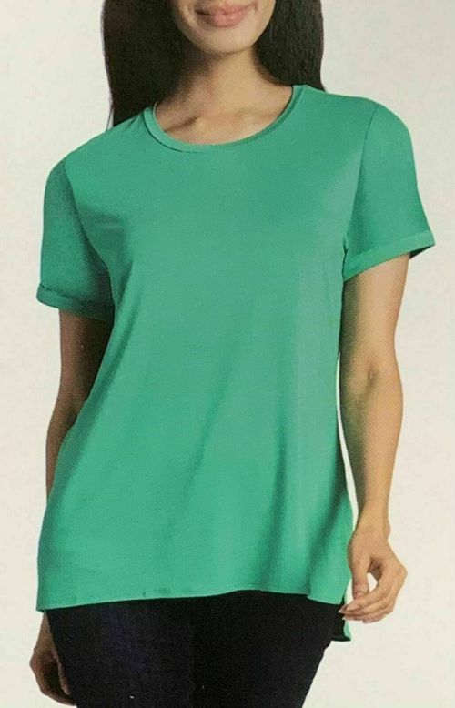 Ellen Tracy Ladies’ Tunic Top , Emerald , Small