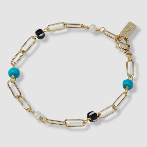 $125 Akola Women's 10k Gold Plated Kassia Bracelet