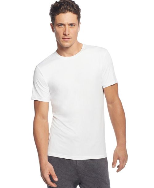 $140 New 32 Degrees Cool Men'S White Crew Neck Soft Short Sleeve T-Shirt Size L