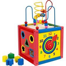 Homeware 1259 5-in-1 Wood Activity Cube