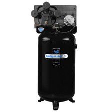 Industrial Air Compressor 4.7 Hp 80 Gallon Vertical Stationary 3 Cylinder