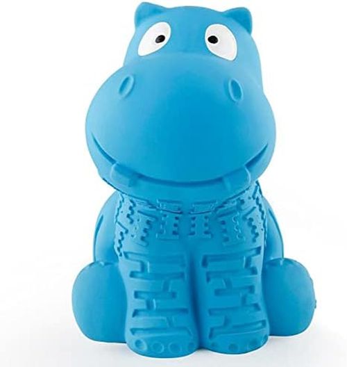 Indestructible Squeaky Dog Toys for Aggressive Chewers, Durable Tough Latex Toys