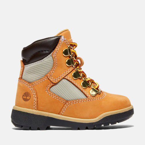 Toddlers Timberland 6 INCH FIELD BOOT 'WHEAT'