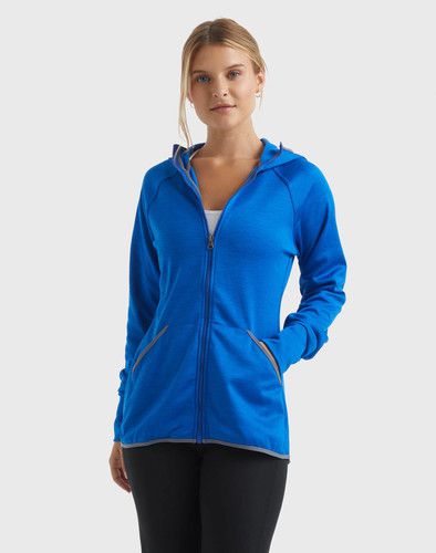 Hanes Women's Zip Up Hoodie Fleece Performance Sport Lightweight Cool Comfort