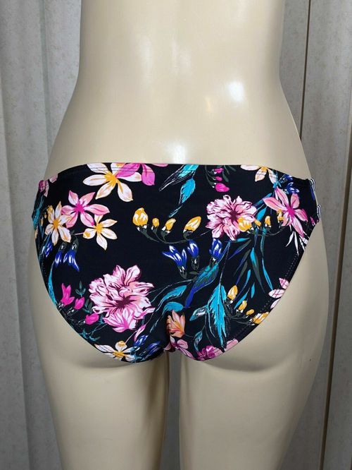 California Waves Juniors' Wildflower Hipster Bikini Bottoms Size M