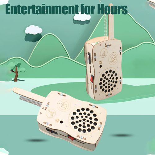 STEM Toys for Boys Age 8-12 DIY Walkie Talkies Kit Science Kits for Kids Age 8-1