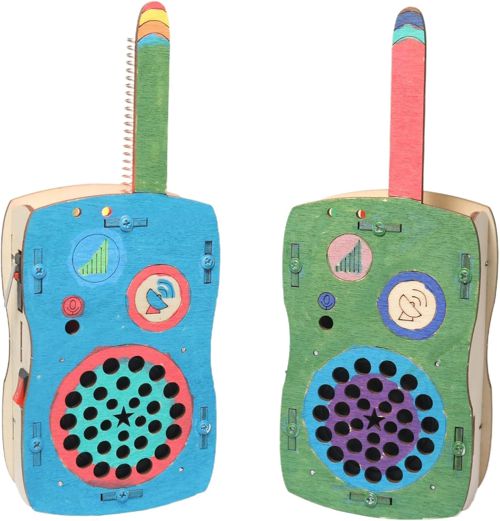 STEM Toys for Boys Age 8-12 DIY Walkie Talkies Kit Science Kits for Kids Age 8-1