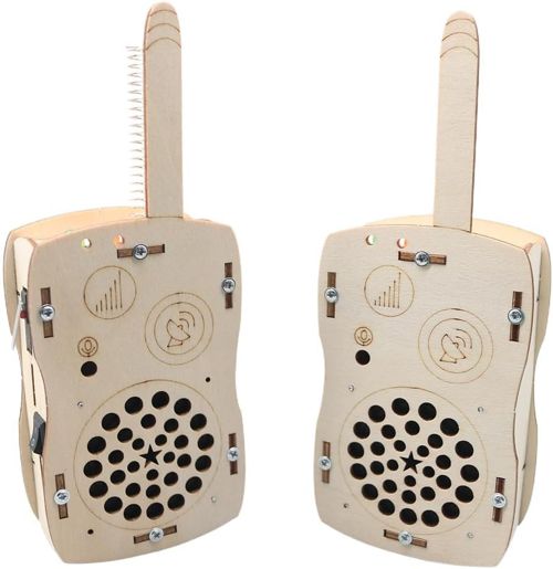 STEM Toys for Boys Age 8-12 DIY Walkie Talkies Kit Science Kits for Kids Age 8-1