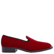 Giuseppe Zanotti Lyidia Velvet-Effect Loafers