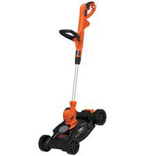 Black And Decker 12In Electric 3 In 1 Compact Lawn Mower 6.5Amp