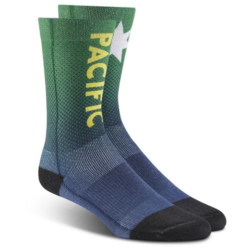 [CI1185] New Men's REEBOK RCF Crossfit Invitational Pacific Socks - Green