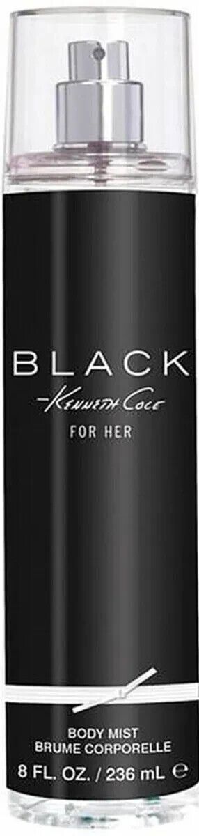 Black by Kenneth Cole for women perfume mist 8 oz New
