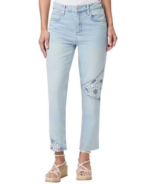 Paige Noella Brenna Distressed Relaxed Straight Leg Jean Women's  23