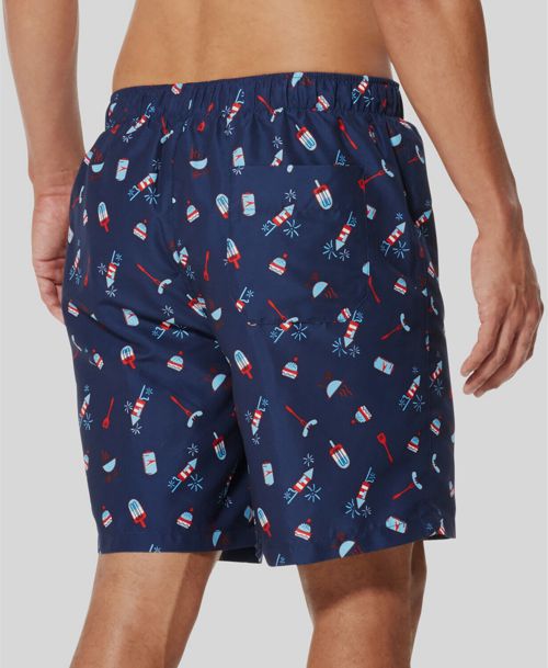 $125 Speedo Men's Blue Swimmer Swim Swimmer Surfing Surfer Board Shorts Size S