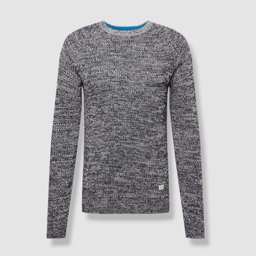 $60 Jack & Jones Men's Gray Knit Crewneck Pullover Sweatshirt Sweater Size XXL