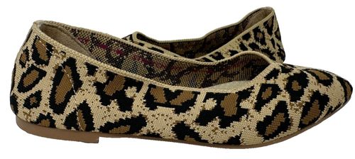 Skechers Women's Cleo Claw Some Slip On Comfort Walking Flats Leopard Size:6 82G