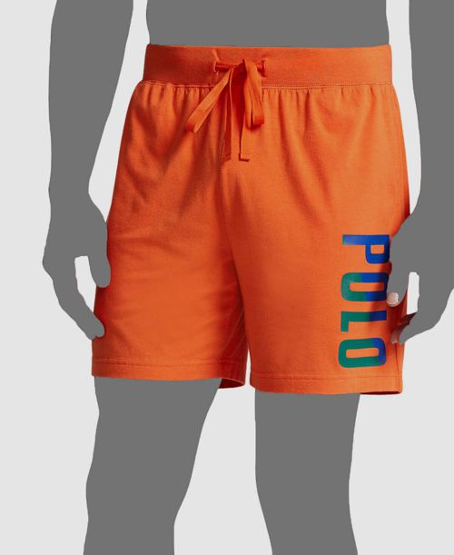 Polo Ralph Lauren Men's Orange Sleep Shorts Size M