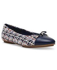 Women ANNE KLEIN LUCI BALLET FLAT Navy Multi