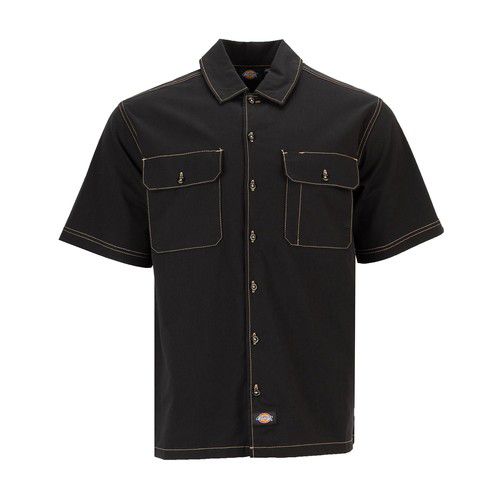 [A4Z7RBLK] MENS DICKIES BUTTON SHIRT