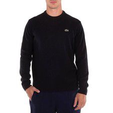 Lacoste Crew Neck Pull Over Wool Sweater, Brand Size 4 (Medium)