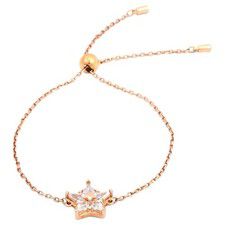 Swarovski Rose Gold-Tone Plated Kite Cut Stella Bracelet