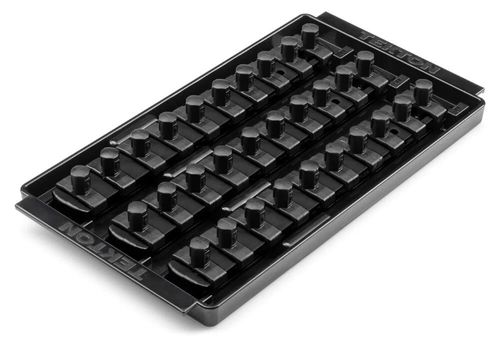 Tekton 30 Slot Universal Socket Organizer For 3/8 Inch Drive Sockets And Bit