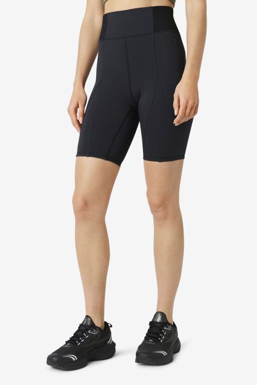 Fila Performa Woman's FW1A736 Forza Bike Shorts 8 in Black Size XS $68