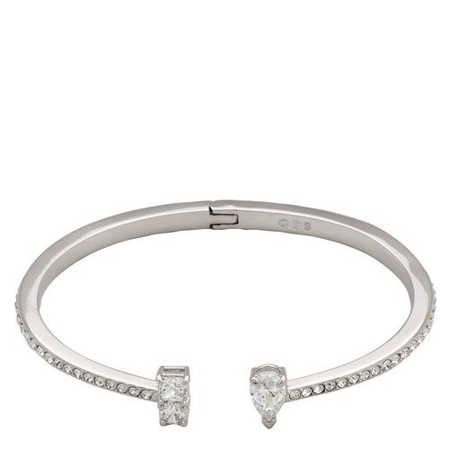 Swarovski White Attract Mesmera Cuff Bracelet,